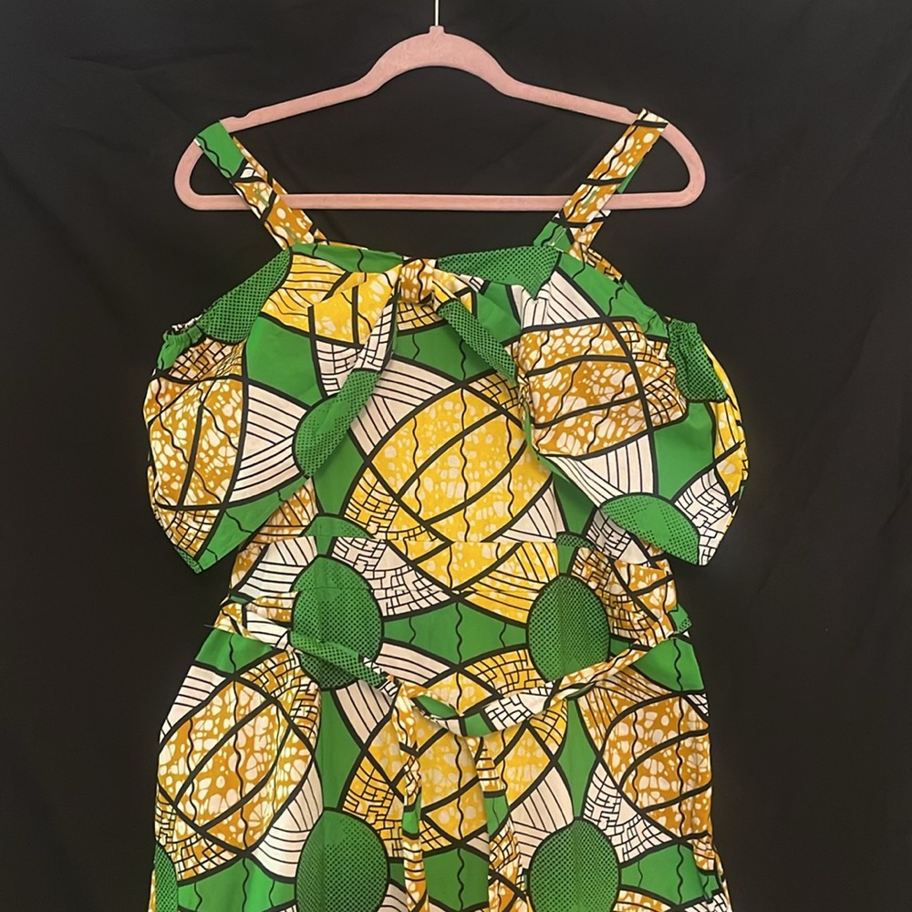 Beautiful African dress multi colored - Picture 2 of 7